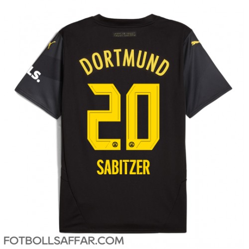 Borussia Dortmund Marcel Sabitzer #20 Bortatröja 2024-25 Kortärmad